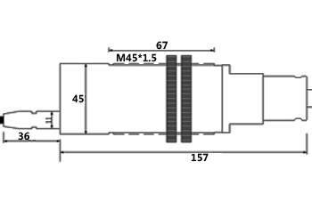 廣州（zhōu）華（huá）洪IS-FO600AD(150~600℃) 光纖式單色在線式紅外測溫儀(圖（tú）2)