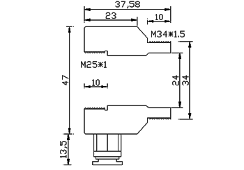 廣州菠萝蜜视频网站IS-FO600AD(150~600℃) 光纖（xiān）式單色在線式紅外測溫儀(圖6)
